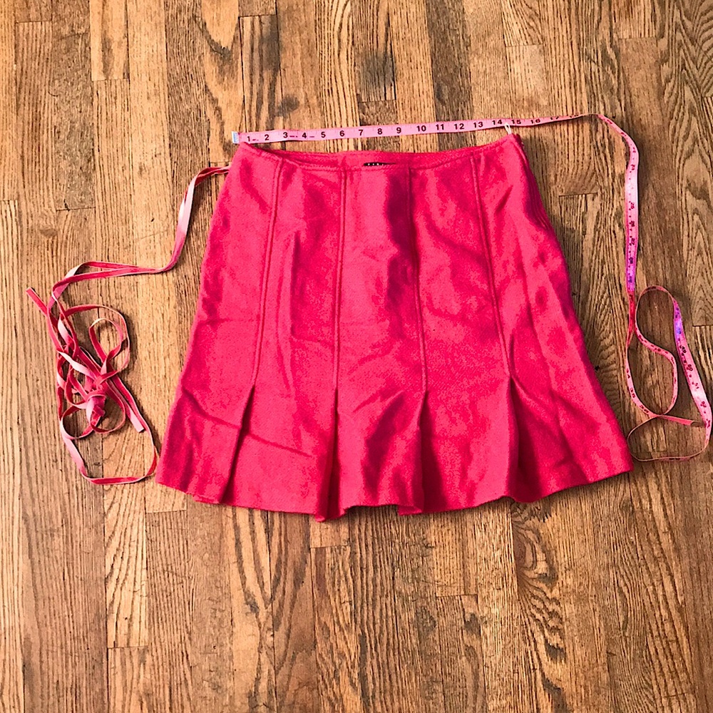 SISLEY pink wool skirt